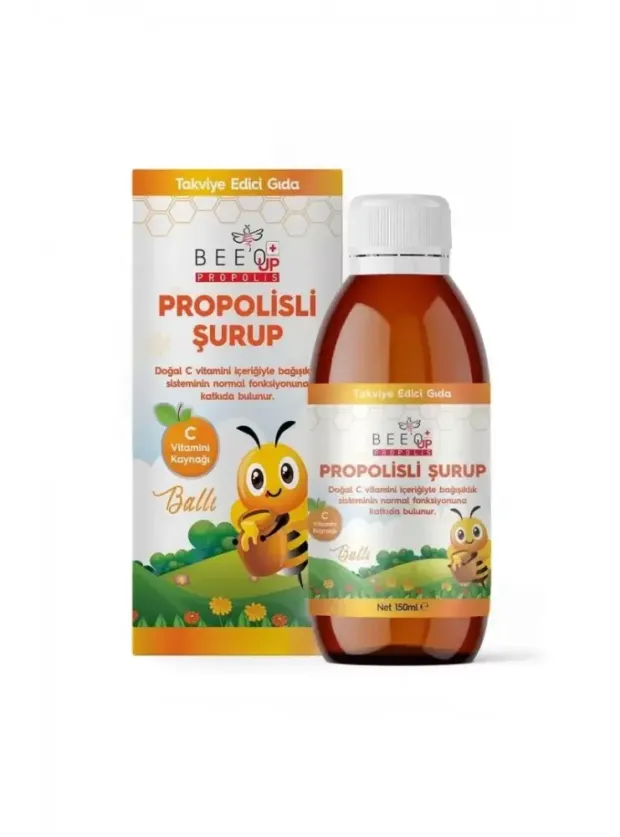 Beeo Up Propolis Ballı Çocuk Şurubu 160 ml