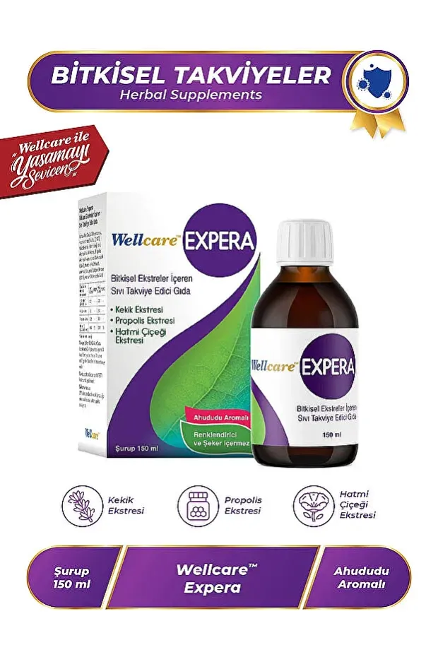 Wellcare Expera Şurup 150 ml