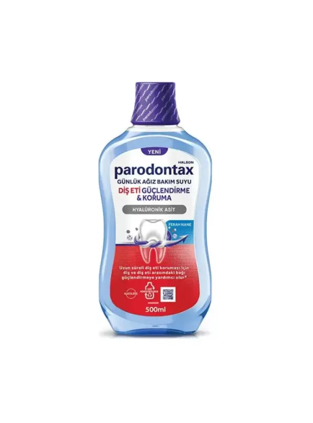 Parodontax Ağız Bakım Suyu Diş Eti Güçlendirme & Koruma 500 ml