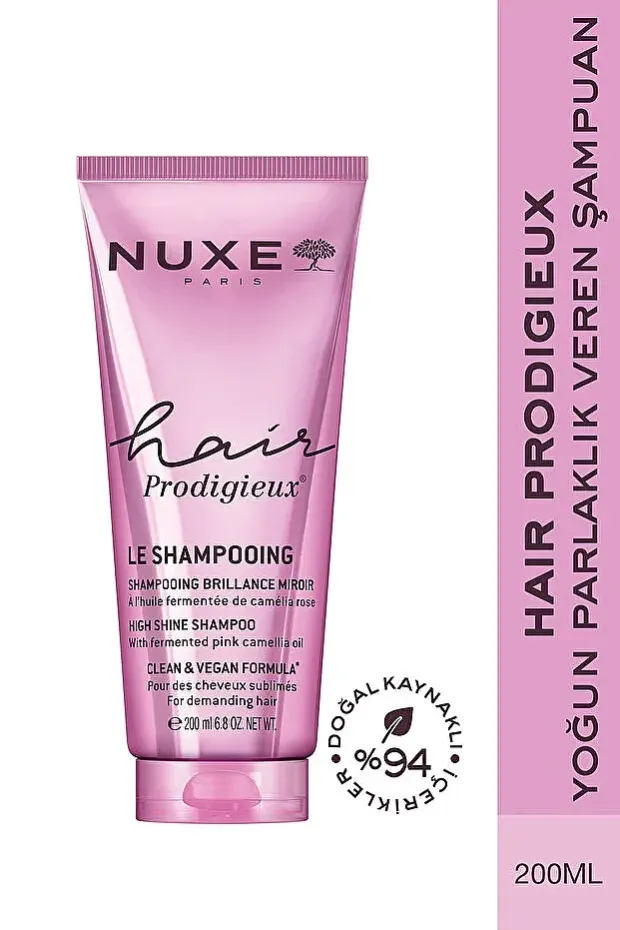 Nuxe Hair Prodigieux Le Shampooing - Yoğun Parlaklık Veren Şampuan - 200 ml