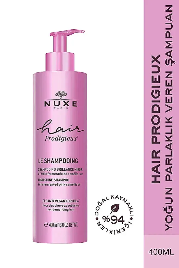 Nuxe Hair Prodigieux Le Shampooing - Yoğun Parlaklık Veren Şampuan - 400 ml