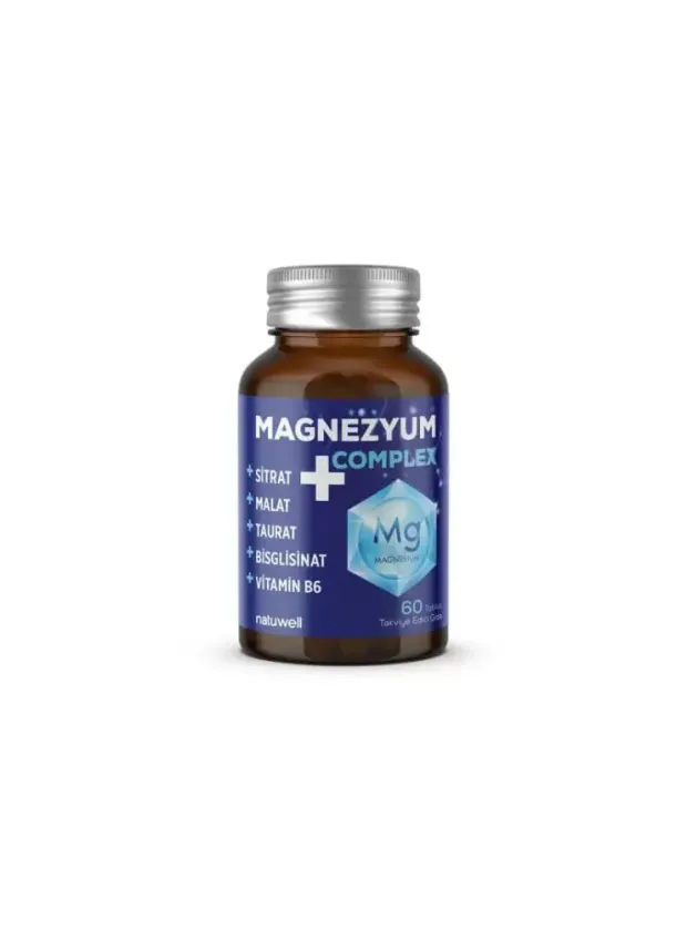 Natuwell Magnezyum Complex+ 60 Tablet