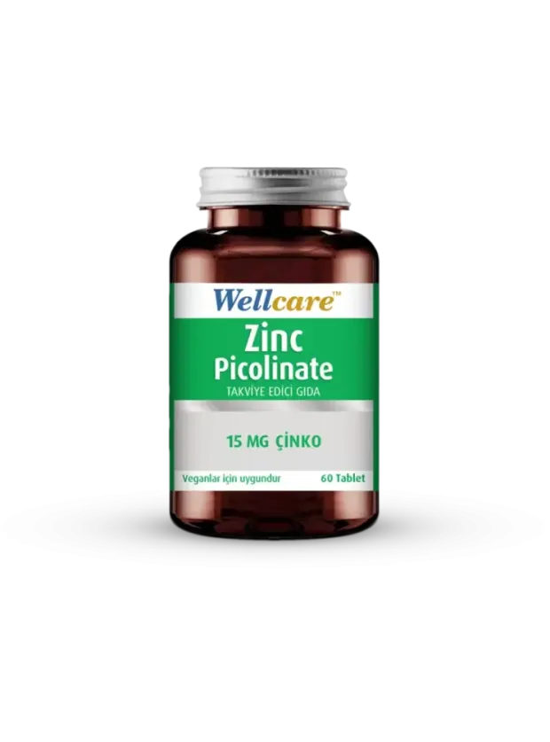 Wellcare Çinko Pikolinat 15 mg 60 Kapsül