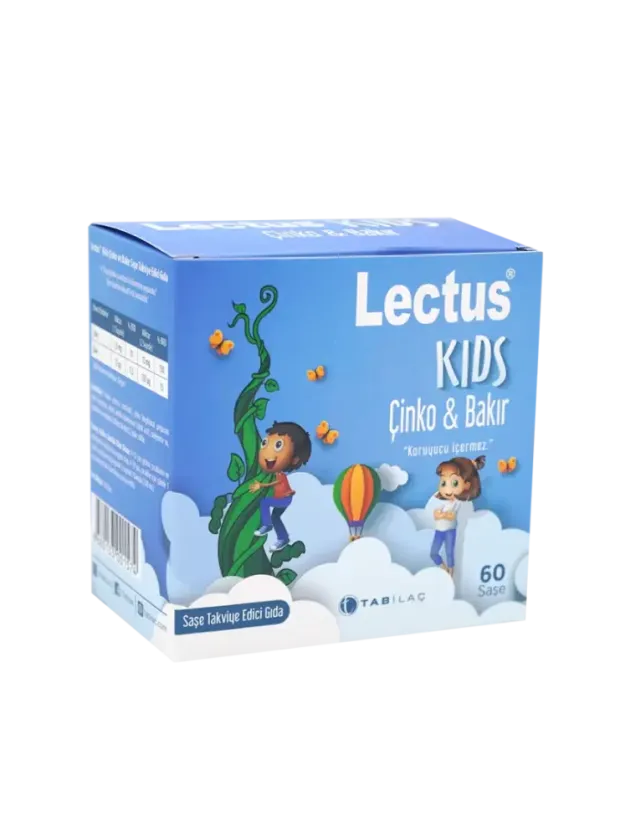 Lectus Kids Çinko  Bakır 60 Saşe