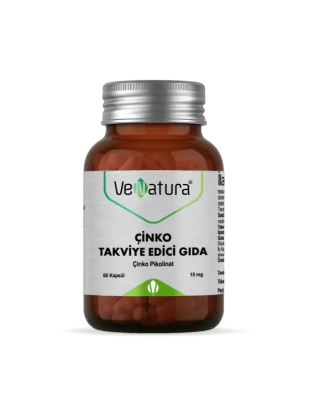 Venatura Çinko 15 mg 60 Kapsül