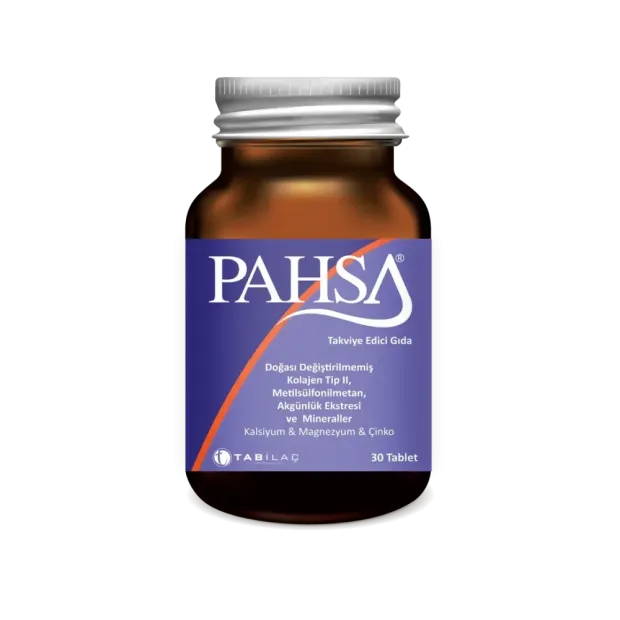 Pahsa Tip II Kolajen 30 Tablet