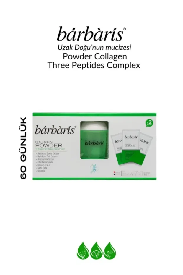 Barbaris Kolajen Powder Three Peptides Complex 30*2 Paket