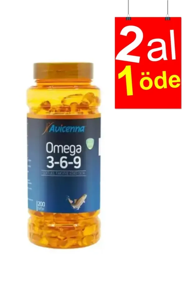 Avicenna Omega 3-6-9 200 Yumuşak Kapsül - 2AL1ÖDE