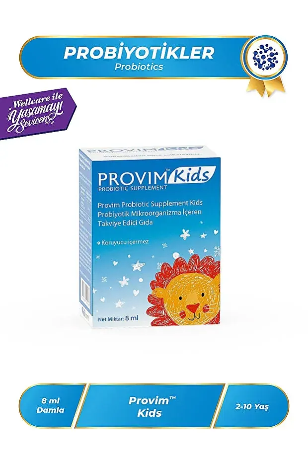 Wellcare Provim Kids Damla 8 ml