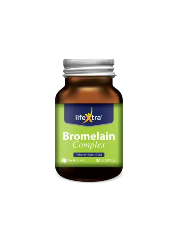LifeXtra Bromelain Complex 30 Kapsül