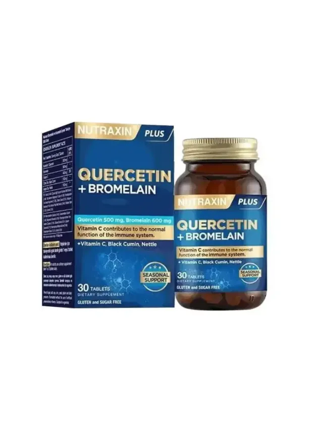 Nutraxin Quercetin+Bromelian 30 Tablet