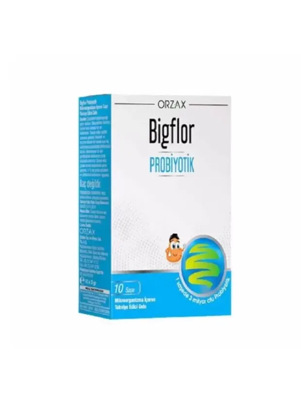 Orzax Bigflor Probiotic Prebiotic 10 Sase