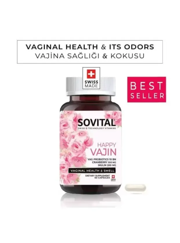 Sovital Happy Vajin 60 Kapsül
