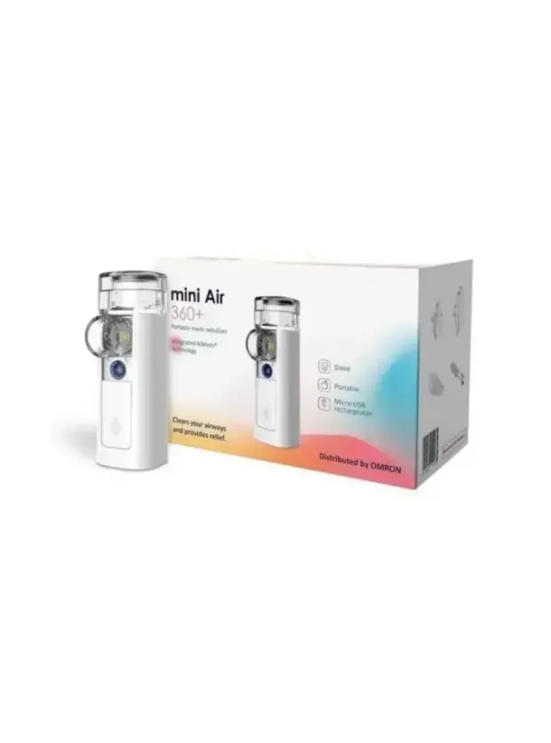 Omron Mini Air 360+ Taşınabilir Mesh Nebülizatör