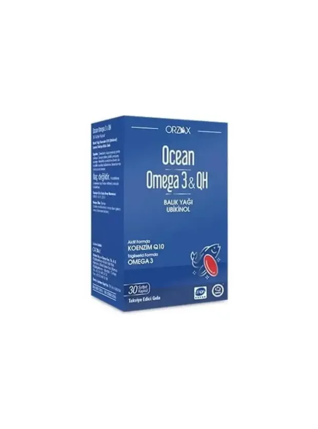 Ocean Omega 3 QH 30 Yumusak Kapsül