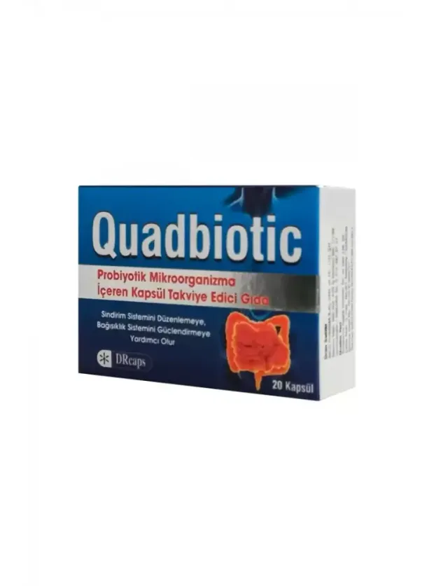 Quadbiotic Probiyotik 20 Kapsül