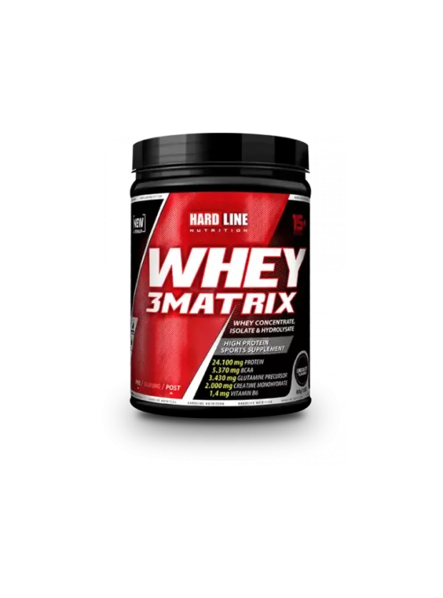 Hardline Whey 3Matrix - Çikolata Aromalı - 454 Gr