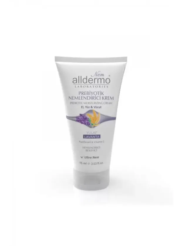 Alldermo Probiyotik Nemlendirici Krem Yulaf Lavanta 75ml