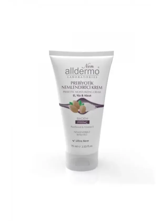 Alldermo Probiyotik Nemlendirici Krem Badem Pirinç 75ml