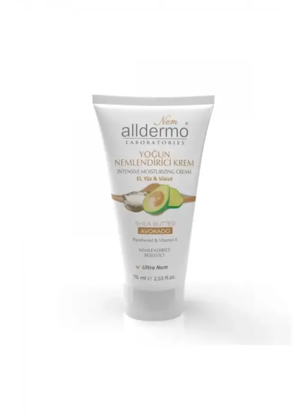 Alldermo Nemlendirici Krem Shea Butter Avokado 75ml