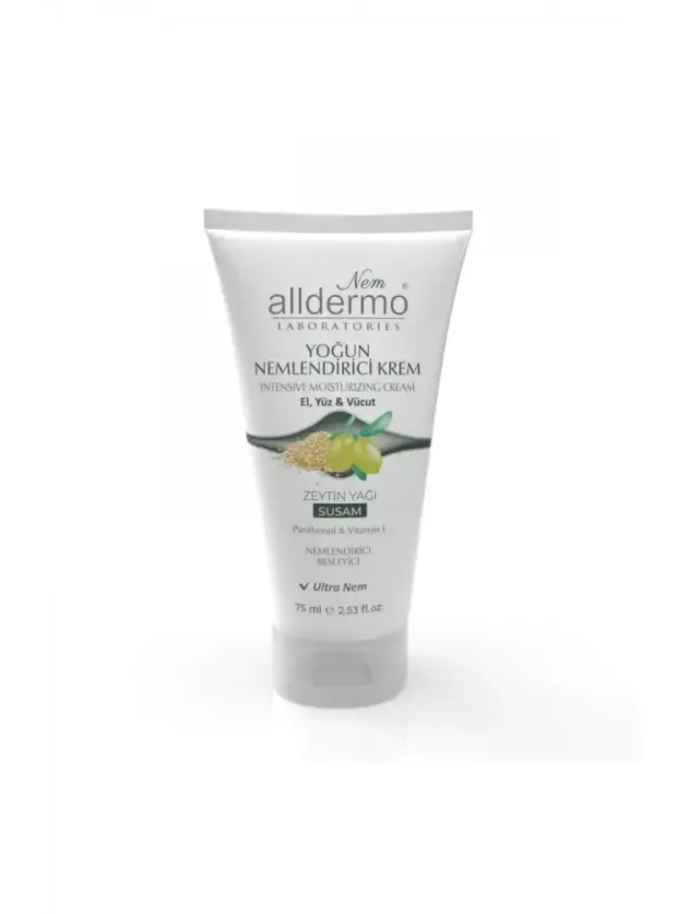 Alldermo Nemlendirici Krem Zeytin Yağı Susam 75ml