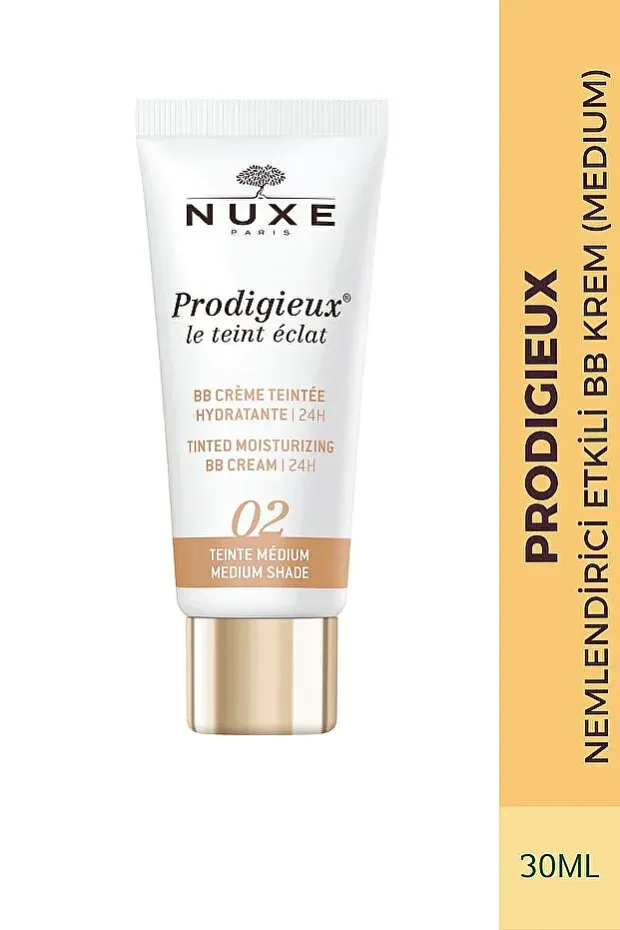 Nuxe Prodigieux Tinted Moisturizing BB Cream - 02 Medium 30 ml