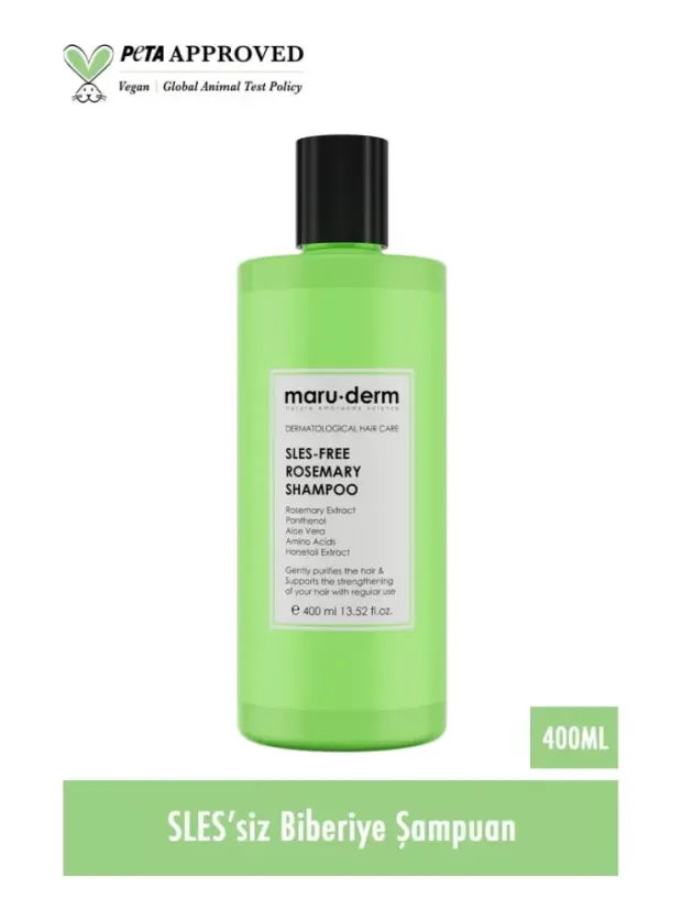 Maruderm SLES-Free Rosemary Shampoo 400 ML