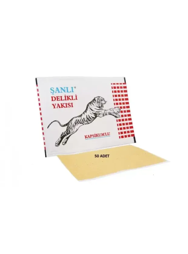 Şanlı Kapsikumlu Delikli Yakı 50 Adet