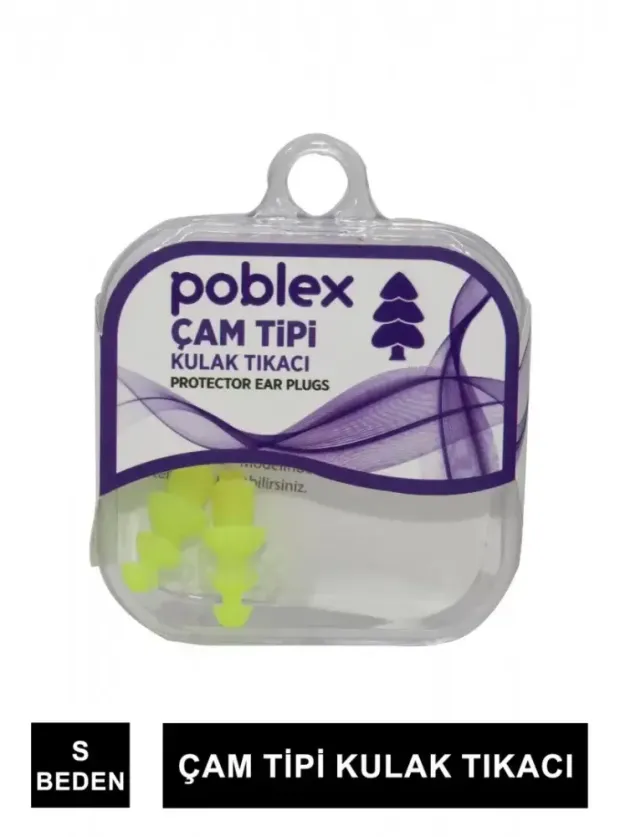 Poblex Çam Tipi Kulak Tıkacı - S -