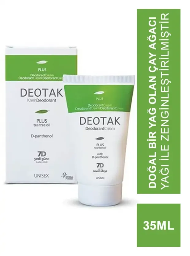 Deotak Krem Deodorant Plus 35 ml