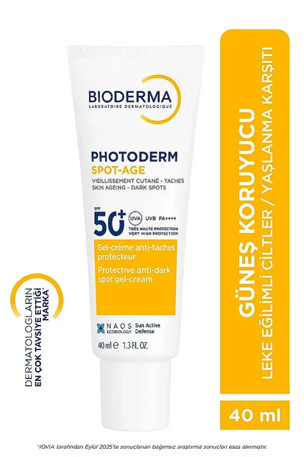 Bioderma Photoderm Spot Age Spf 50 Leke, Yaşlanma ve Kırışıklık Karşıtı Güneş Kremi 40 ml