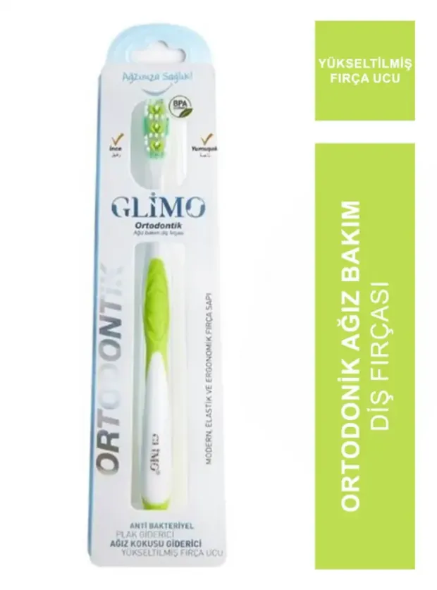 Glimo Ortodontik Yumuşak Diş Fırçası