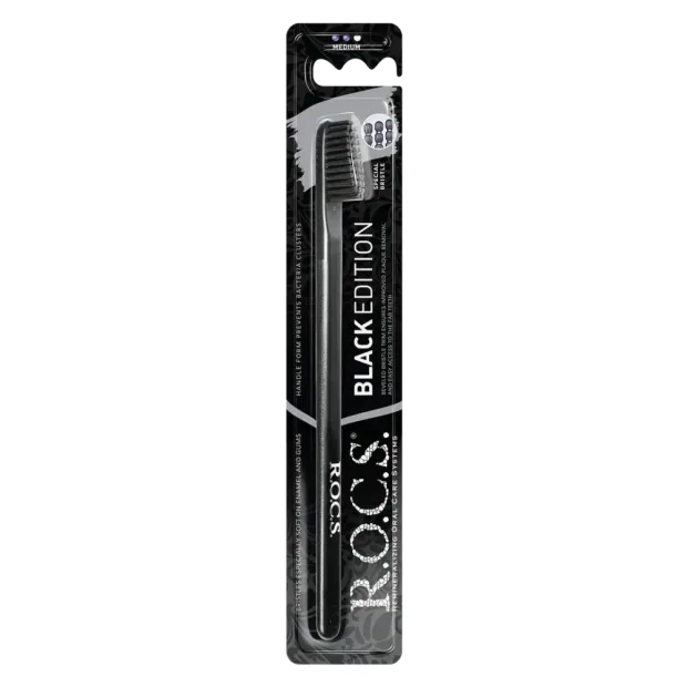ROCS Black Edition Diş Fırçası Medium