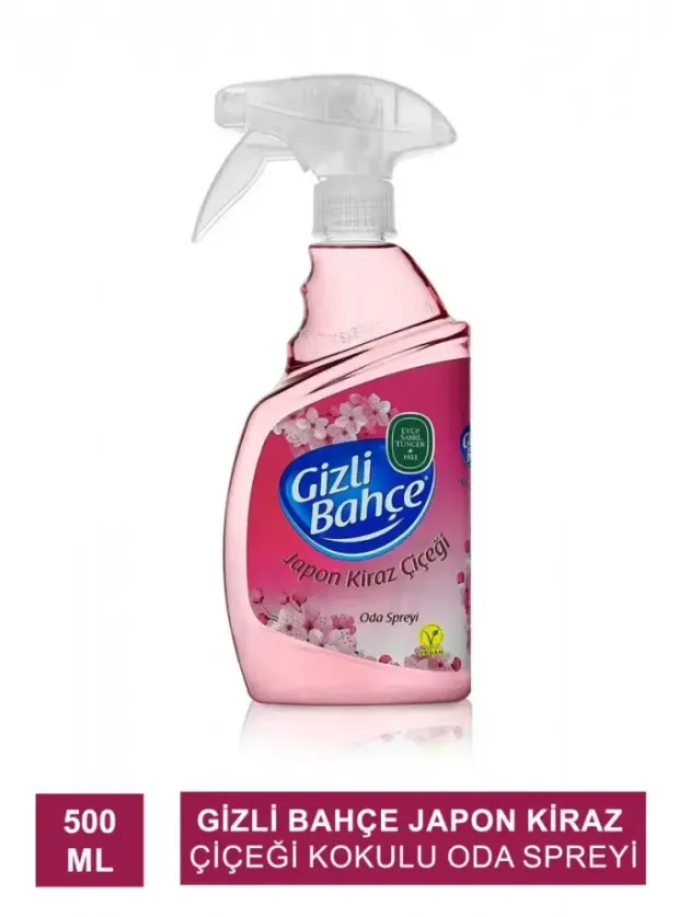 Eyüp Sabri Tuncer Gizli Bahçe Japon Kiraz Çiçeği Kokulu Oda Spreyi 500 ml