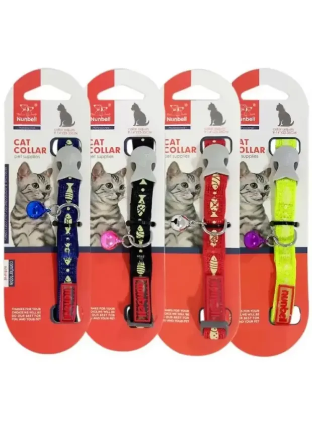 Nunbell Reflektörlü Kedi Boyun Tasması