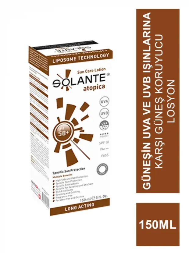Solante Atopica Losyon SPF50 150 ml
