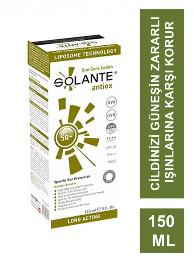 Solante Antiox SPF50 150 ml