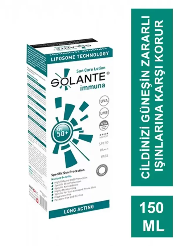 Solante Immuna SPF50 Losyon 150 ml