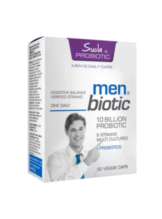 Suda Vitamin Suda Probiotic Men Daily Care Probiotics 30 Kapsül