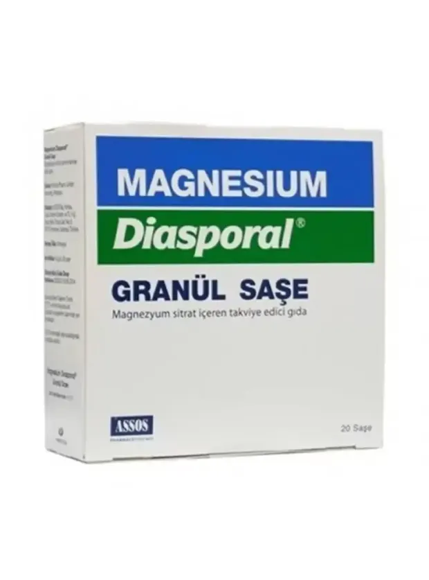 Magnesium Diasporal 300 gr 20 Granül Saşe