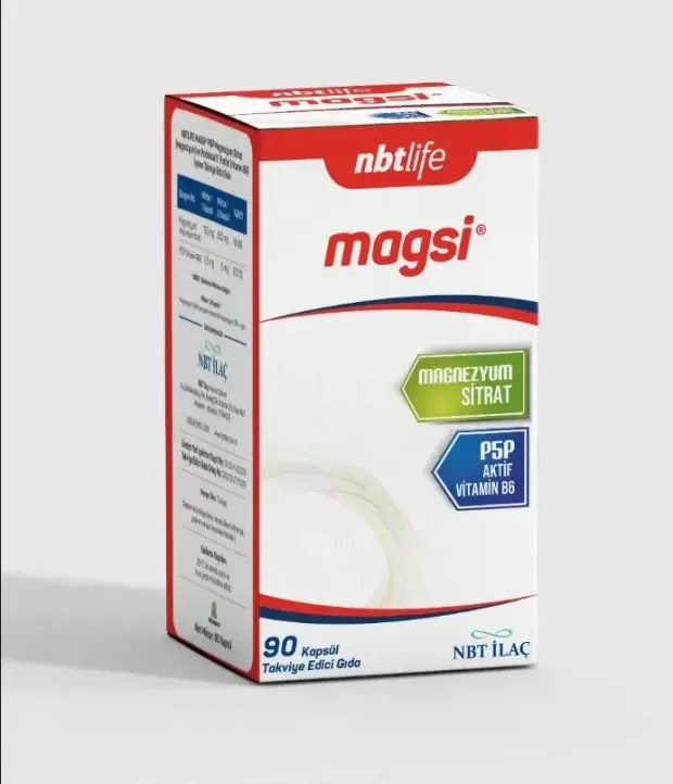 NBT Life Magsi P5P Vitamin B6 90 Kapsül