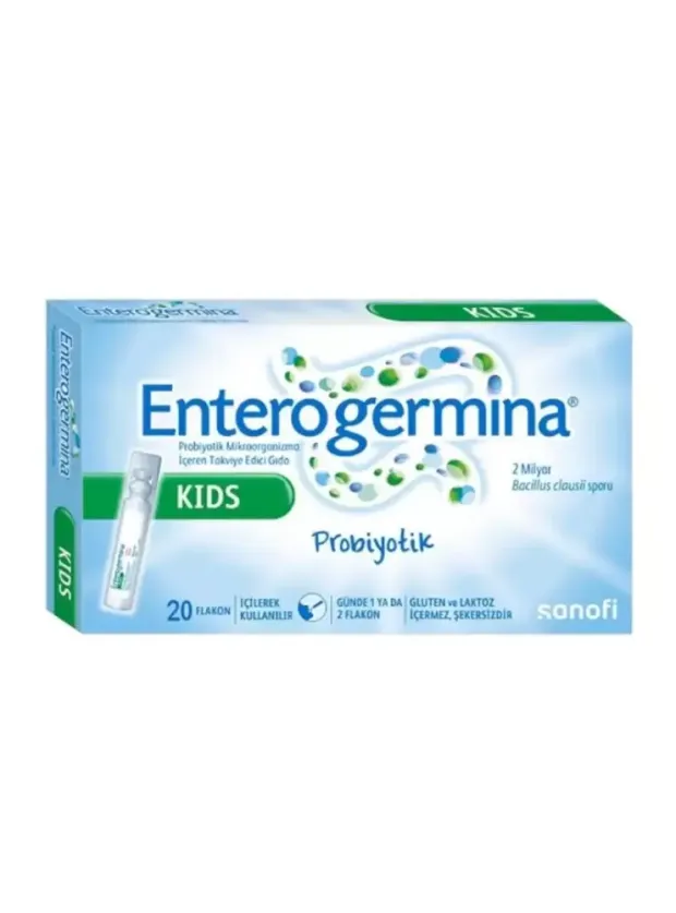 Enterogermina Kids 2-10 Yaş Probiyotik - 5 ml x 20 Flakon -
