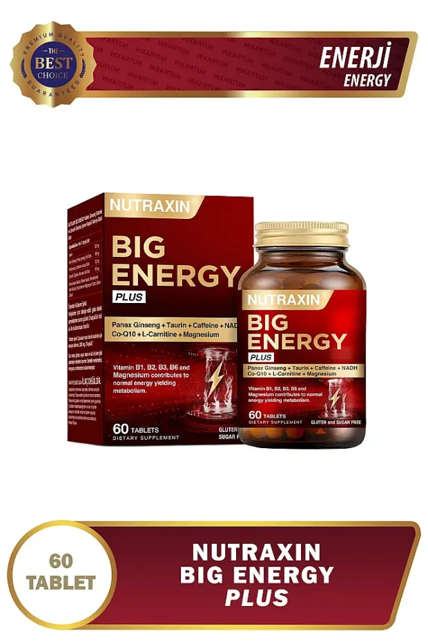 Nutraxin Big Energy Plus 60 Tablet