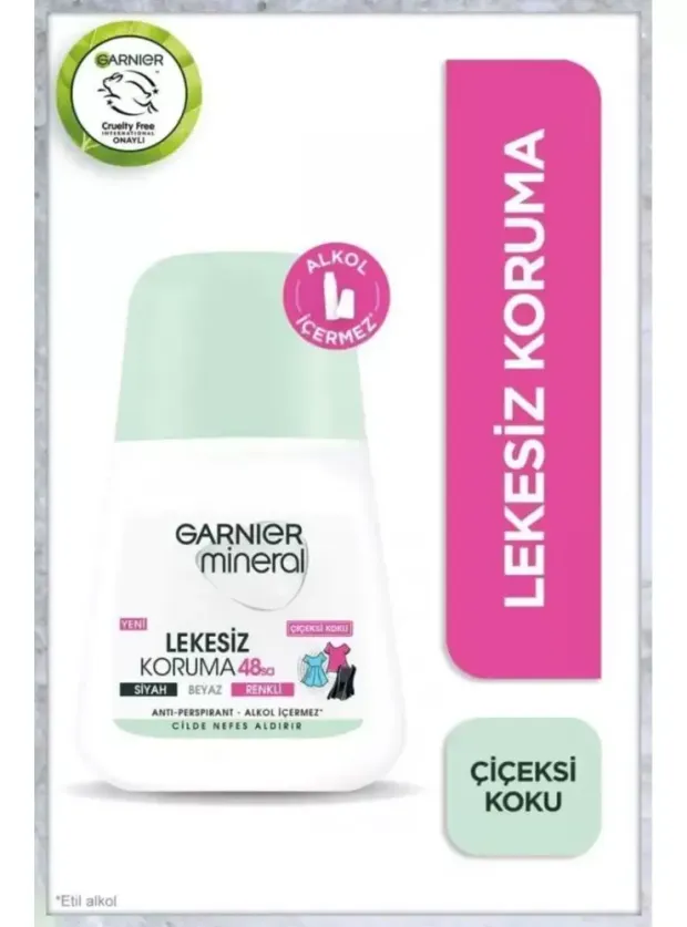 Garnier Mineral Lekesiz Koruma Roll-On Deodorant 50 ml