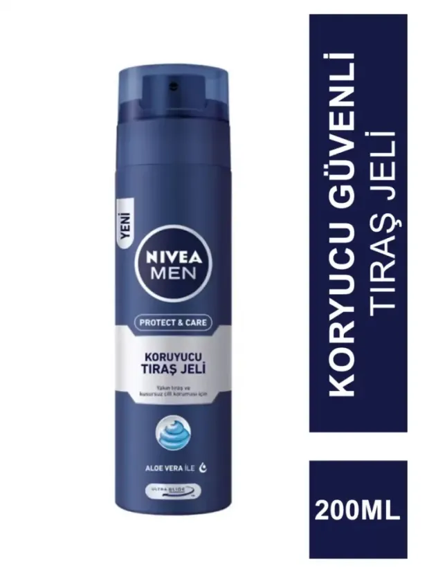 Nivea Men Protect Care Koruyucu Tıraş Jeli 200ml