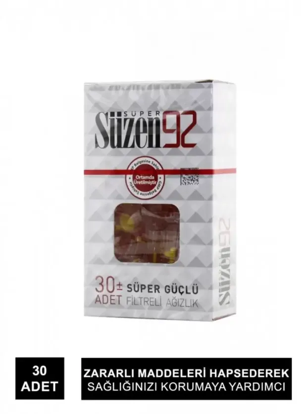 Süper Süzen 92 Slender Filtre Ağızlık 30 lu