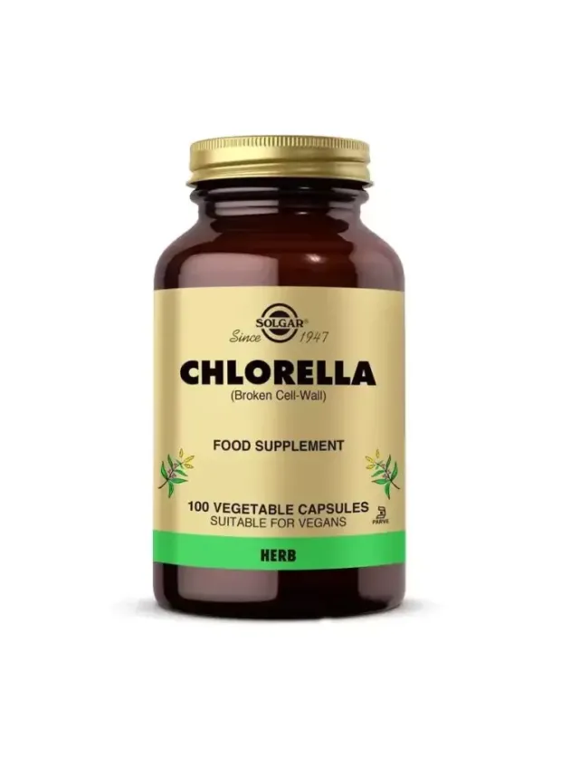 Solgar Chlorella 520 mg 100 Kapsül