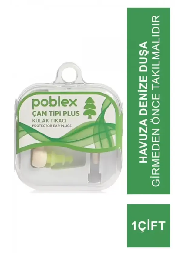 Poblex Çam Tipi Plus Kulak Tıkacı - Small