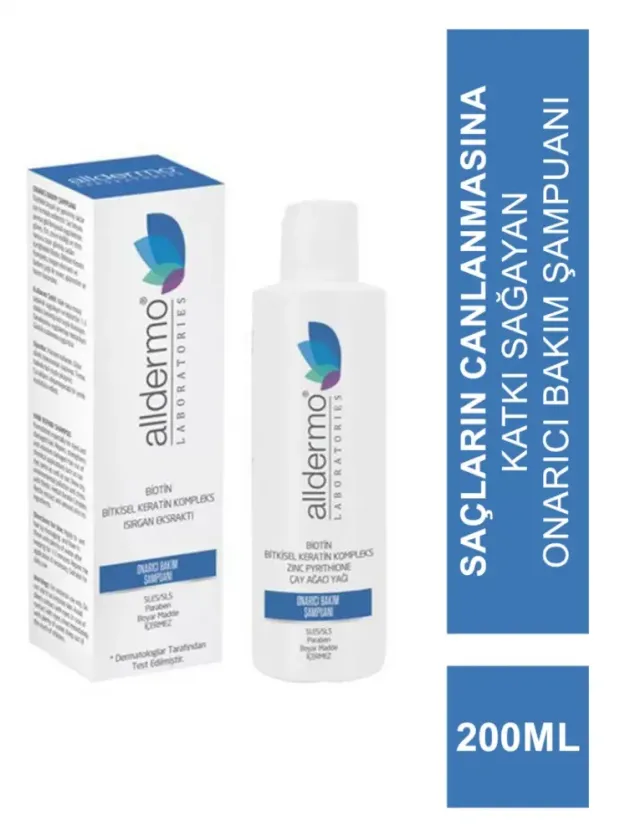 Alldermo Onarıcı Bakım Şampuanı 200 ml