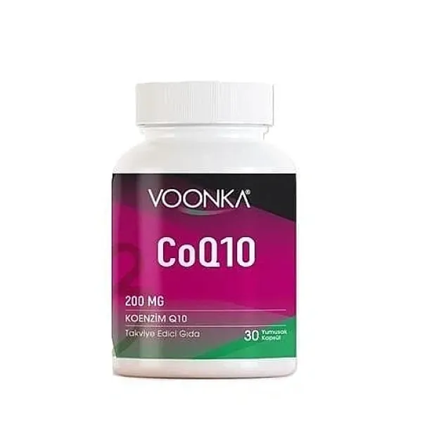 Voonka CoQ10 200mg 30 Kapsül